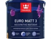 Euro Matt 3 Водоразбавляемая краска для стен и потолков.
